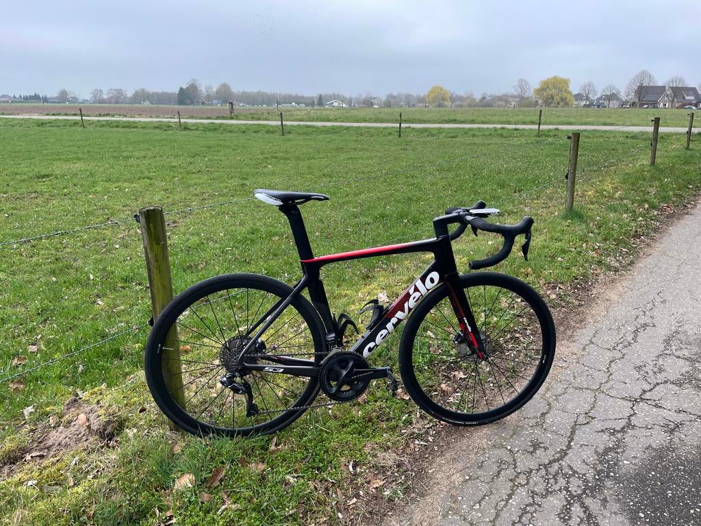 Cervélo S3 racefiets met Shimano Ultegra Di2 (maat M-54), 28 inch, Gebruikt, Carbon, Heren