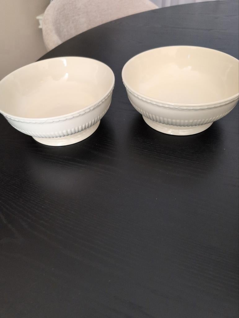 Recamier 2 schalen voor groete en aard, Ophalen of Verzenden