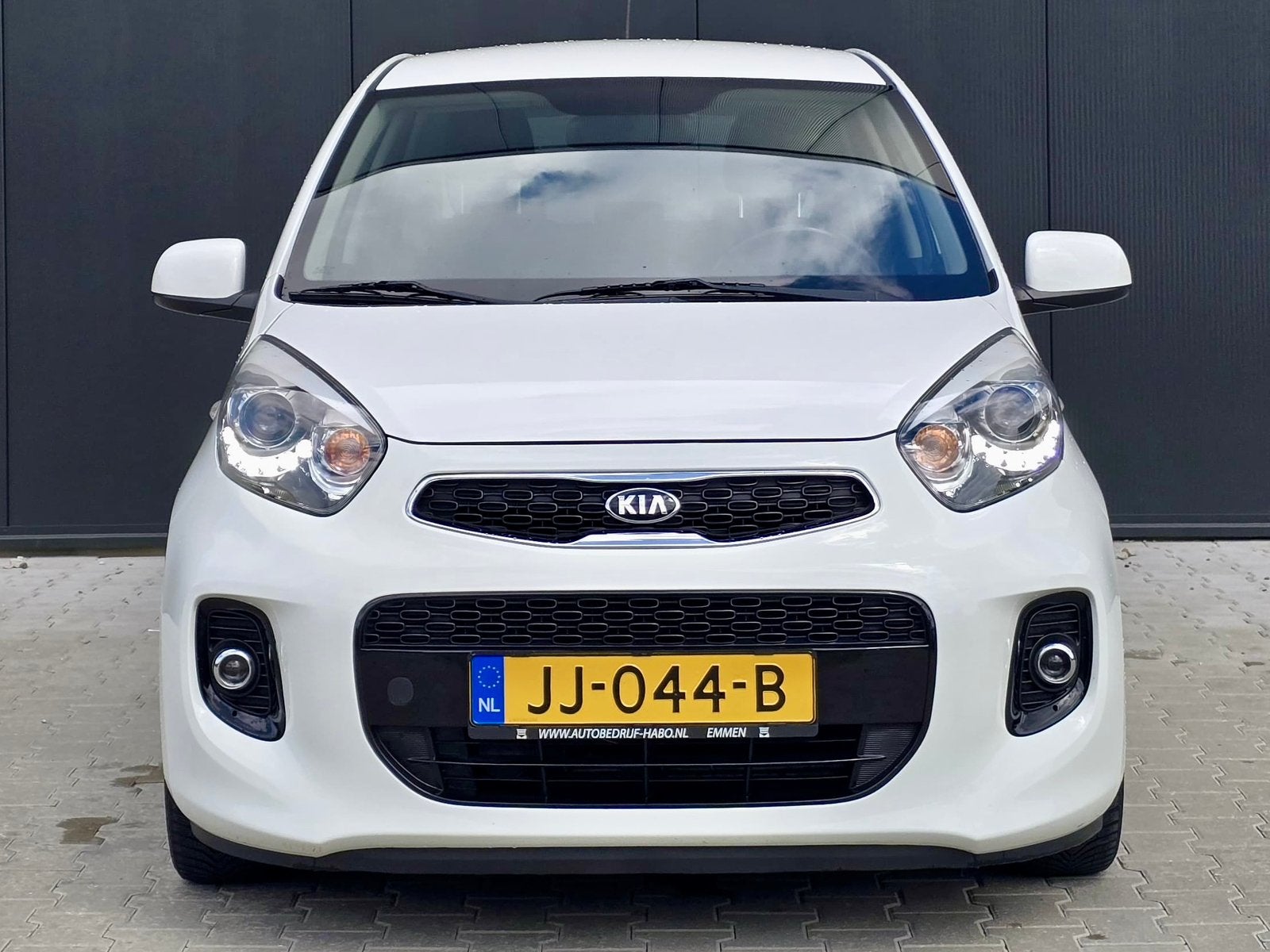 Kia Picanto 1.0 Cvvt CRUISE STARTSTOP AIRCO MULTIMEDIA APK, Auto's, Wit, Origineel Nederlands, 24 km/l, Handgeschakeld