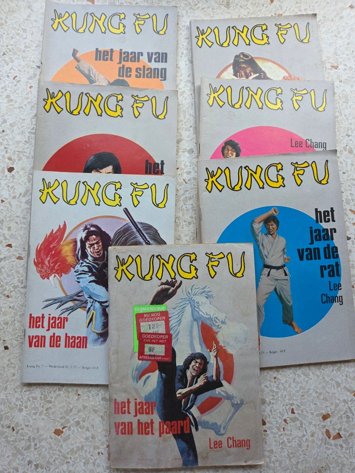 kung fu/lee chang-7x, Verzenden, Gelezen