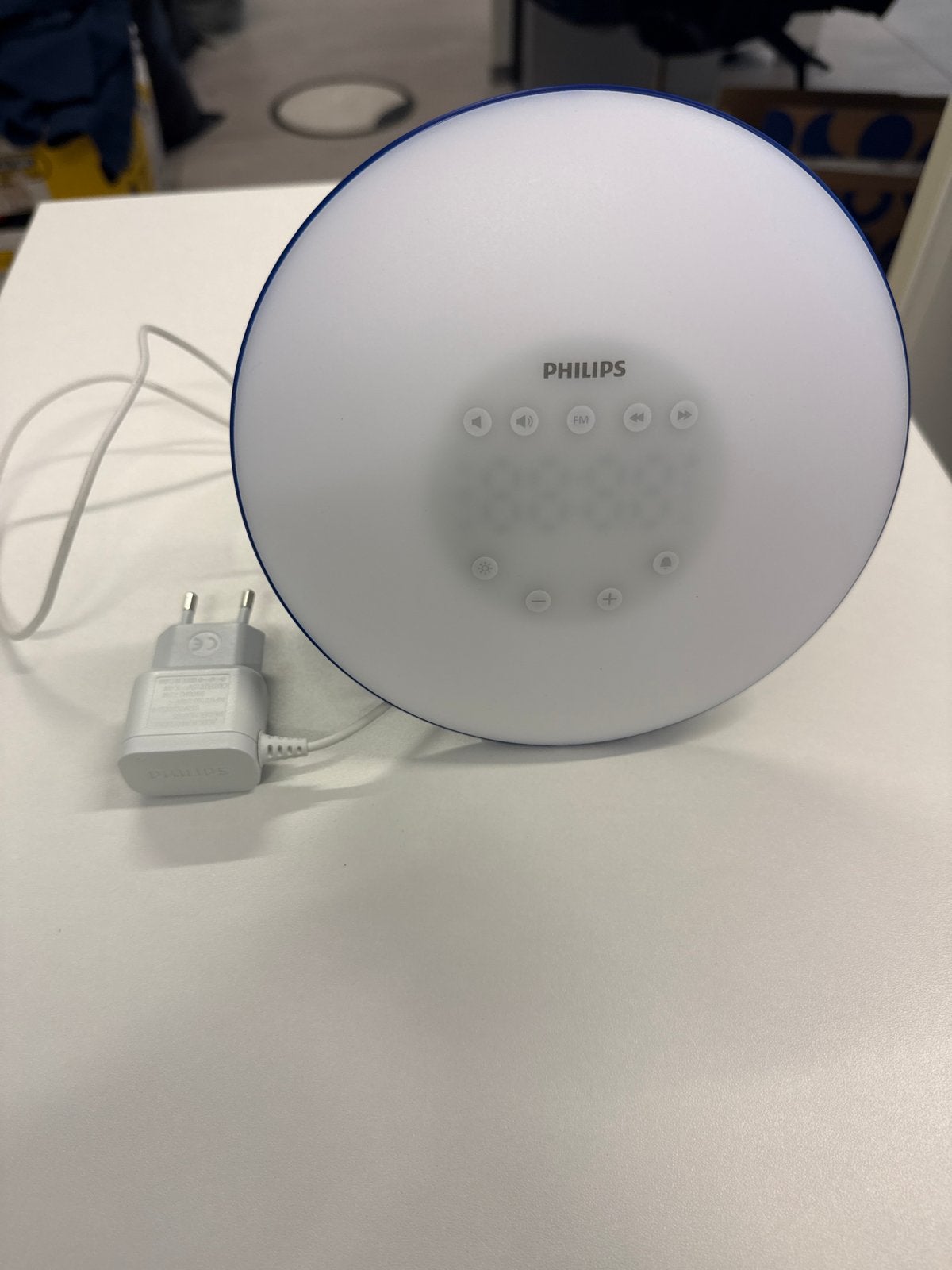 Philips Wake-up Light HF3506 - Wekker met licht, Ophalen of Verzenden, Zo goed als nieuw, Digitaal