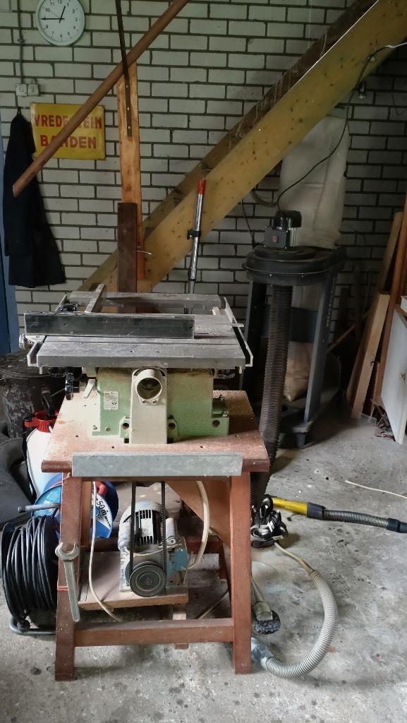 Zaagtafel inca met afzuiginstallatie, Doe-het-zelf en Verbouw, Werkbanken, Gebruikt, 70 tot 120 cm, Ophalen