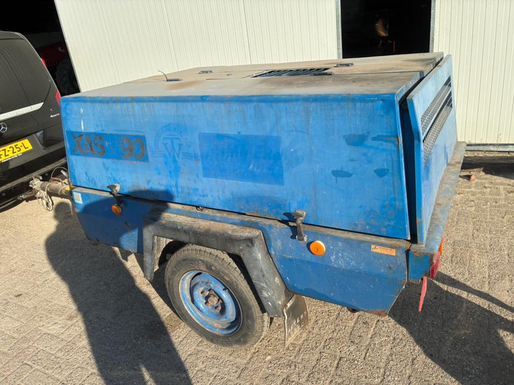 Compressor diesel, Ophalen