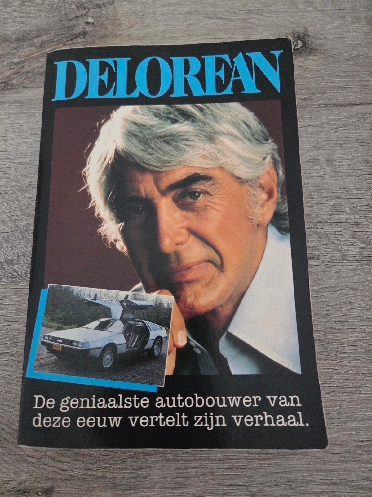 DeLorean: De geniaalste autobouwer vertelt zijn verhaal, Ophalen of Verzenden, Gelezen, Overige merken, John DeLorean