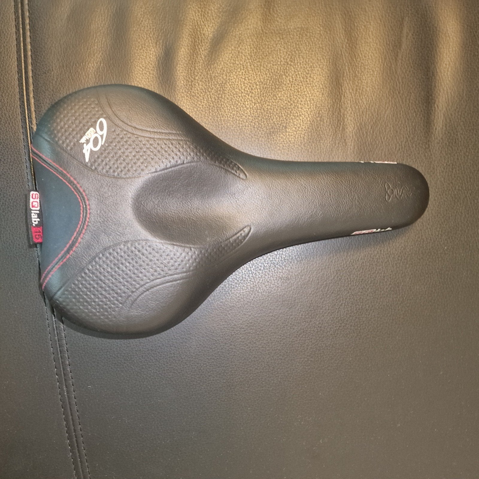 SQlab 604 Ergonomisch Fietszadel - Zo goed als nieuw, SQlab, Ophalen of Verzenden, Zo goed als nieuw, Zadel