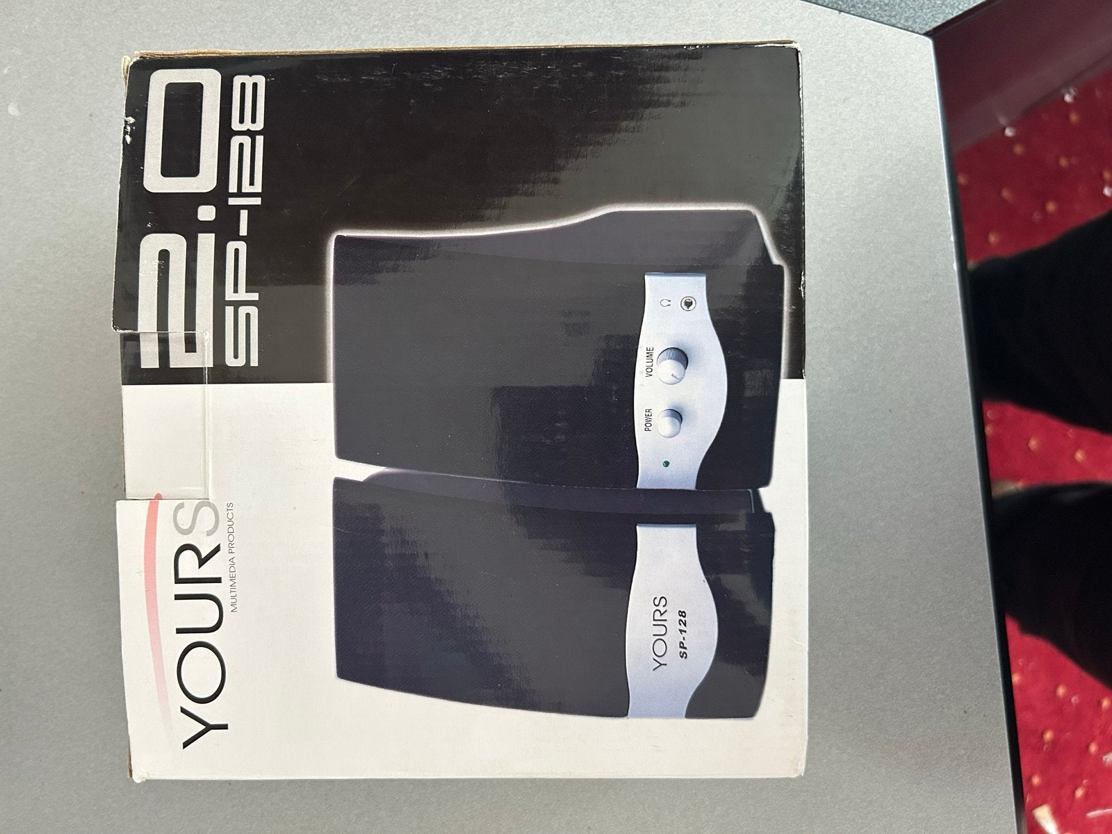 Yours 2.0 SP-128 Speakerset - Nieuw in doos, Speakerset, Nieuw, AUX-ingang, Ophalen