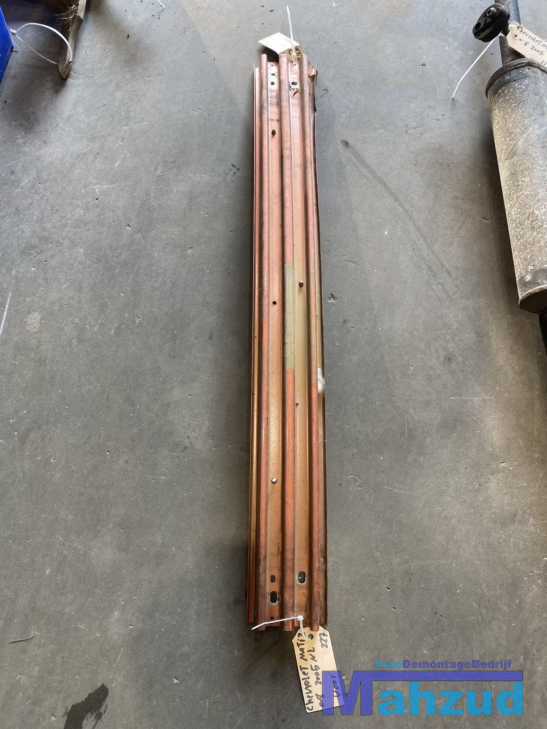 CHEVROLET MATIZ 0.8 bumperbalk stootbalk voor 2005-2008, Gebruikt, Info@gm.com, Chevrolet, Voor
