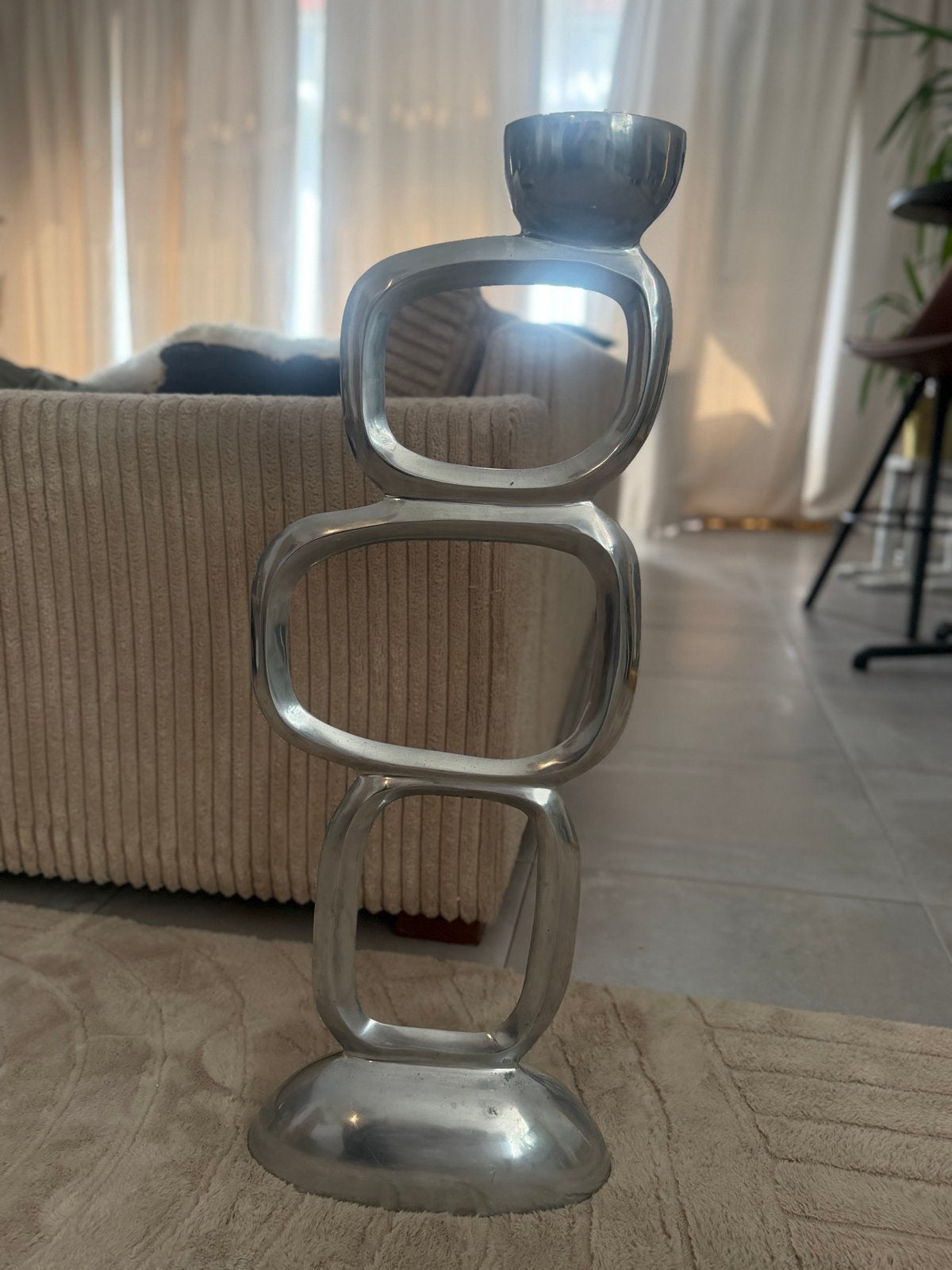 KARE Design Chalet Lounge Kandelaar 80 cm, Ophalen, Gebruikt, Overige merken, Metaal