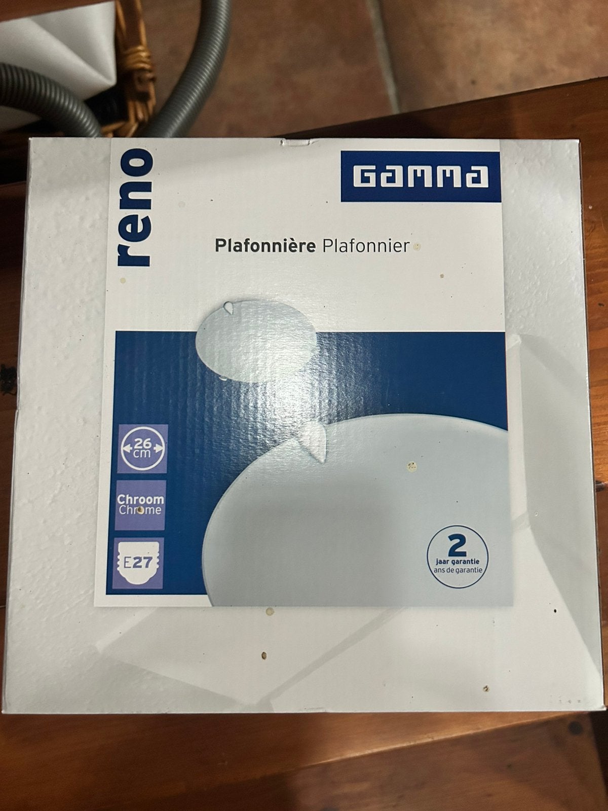 Plafondlamp: armatuur zonder glas, Ophalen of Verzenden, Nieuw, Metaal