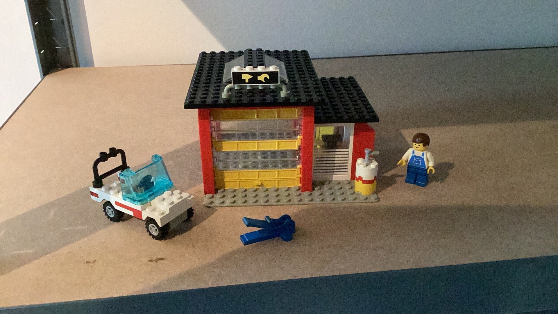 Lego 6369 garage werkplaats, Kinderen en Baby's, Speelgoed | Duplo en Lego, Ophalen of Verzenden, Gebruikt
