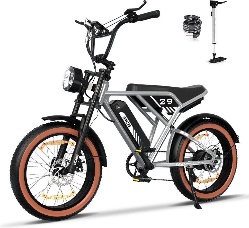 RCB Elektrische Fatbike RK29 NIEUW, Nieuw, 59 cm of meer, 50 km per accu of meer, Ophalen