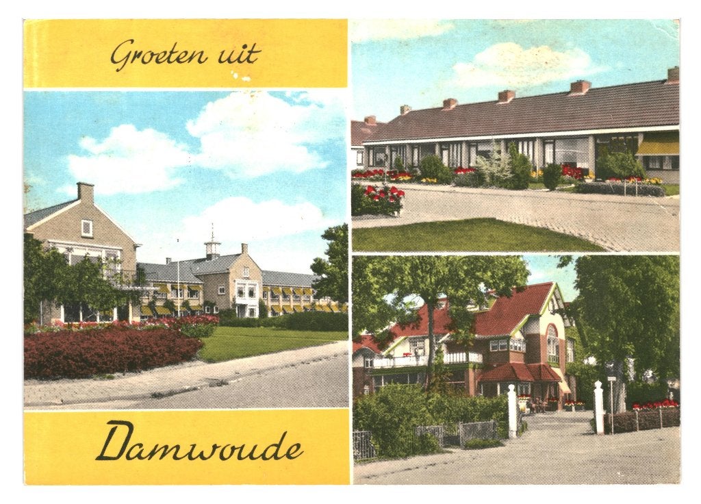 988223 Damwoude 1977 Gelopen met mooie zegel Verkiezingen