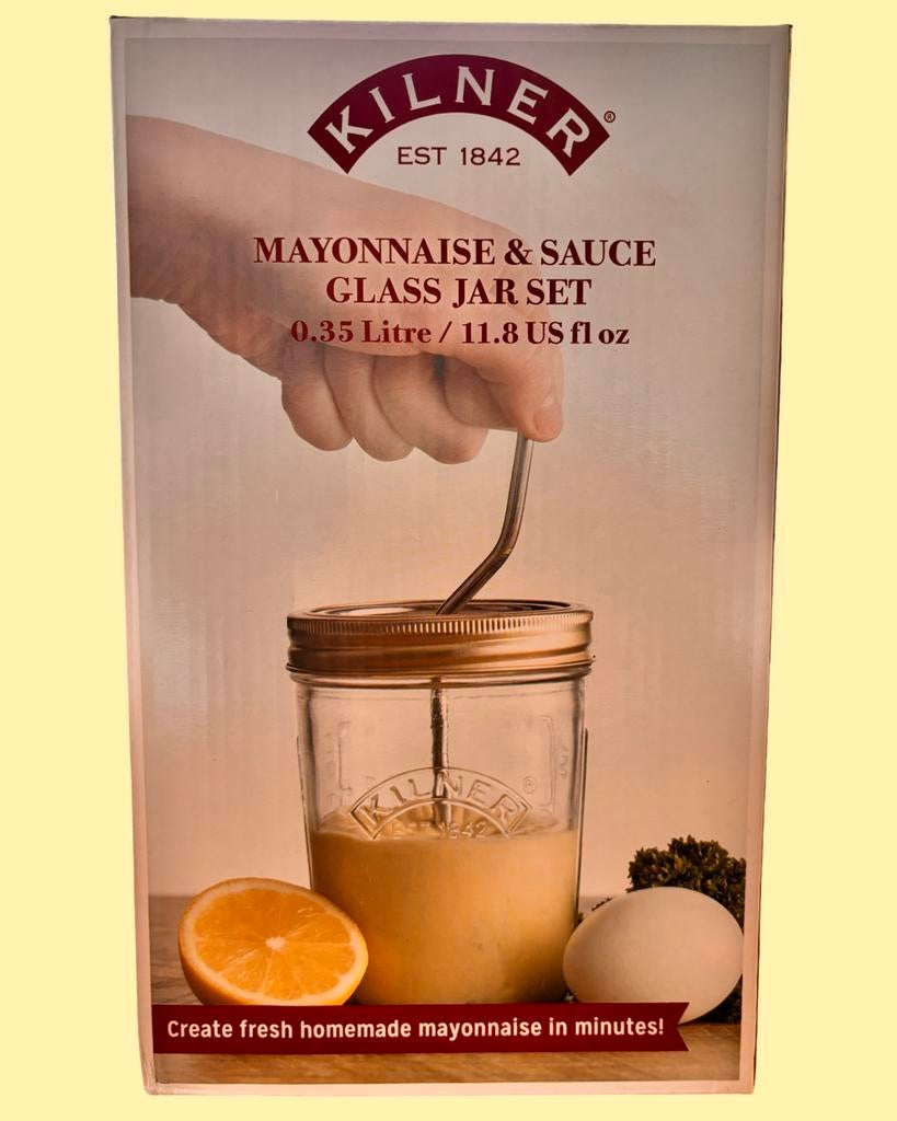 Kilner Mayonaise maker pot, Voorraadpot, Ophalen of Verzenden, Nieuw, Glas