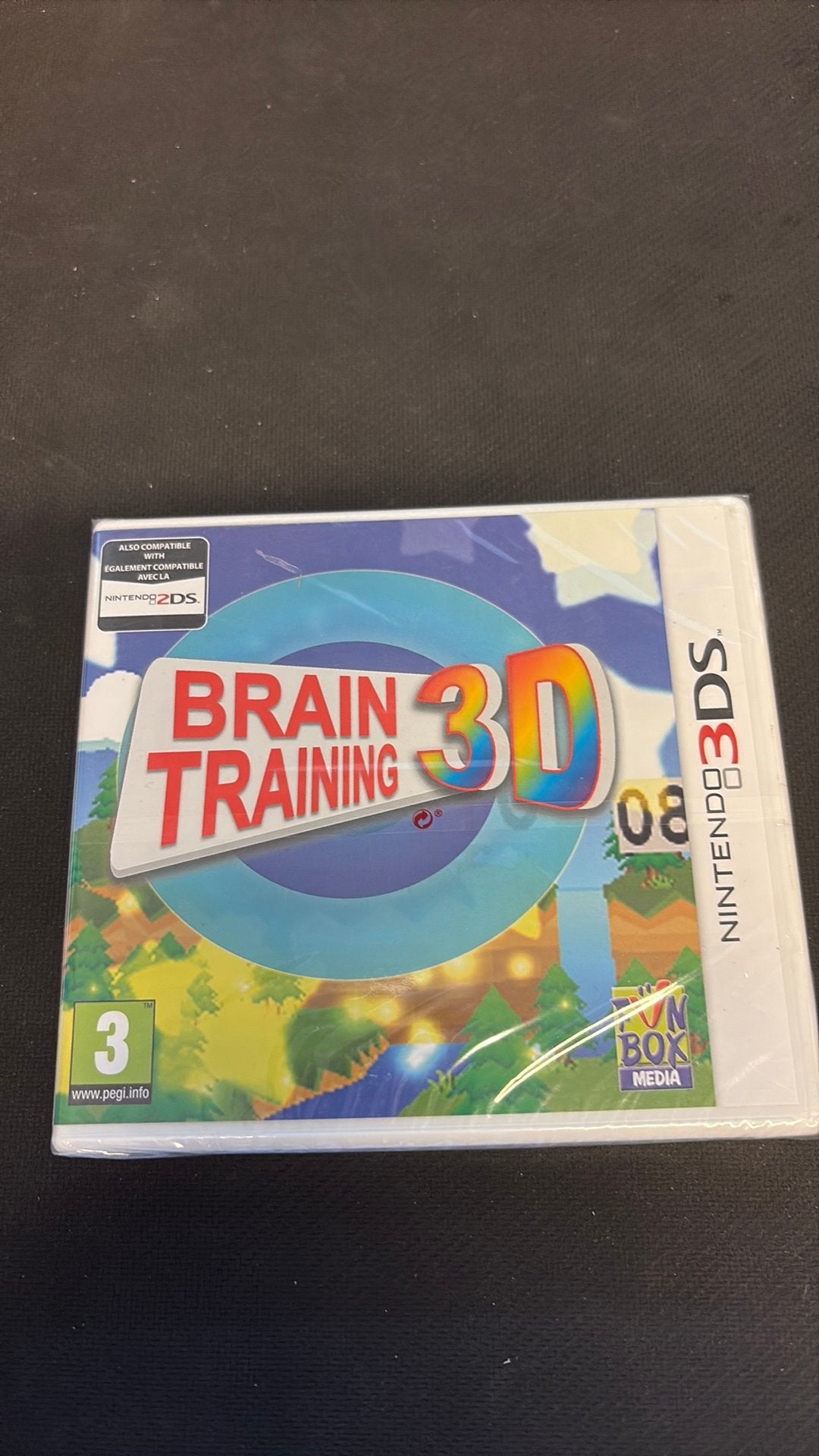 Nintendo 3DS Brain training 3D geseald, Puzzel en Educatief, 1 speler, Ophalen of Verzenden, Zo goed als nieuw