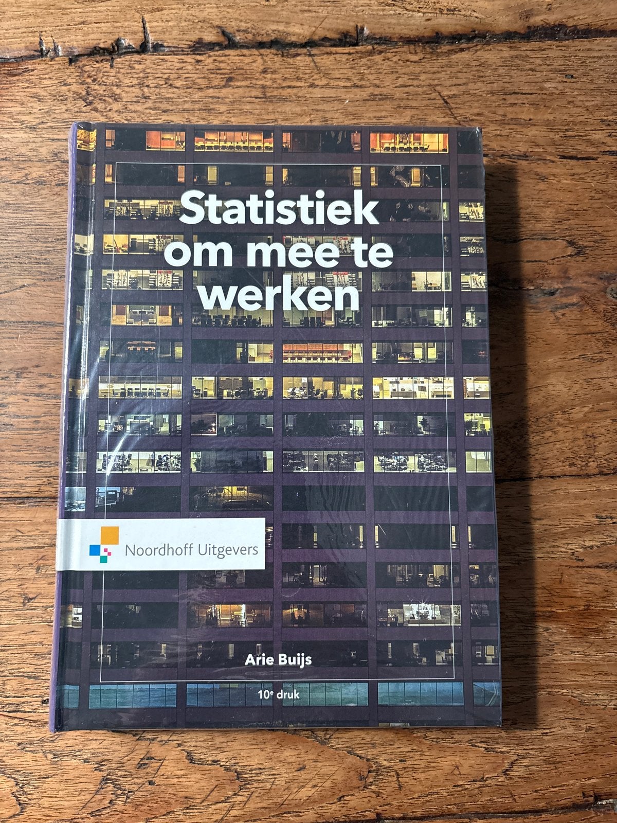 Statistiek om mee te werken - Arie Buijs (10e druk), Ophalen of Verzenden, Beta, Zo goed als nieuw, HBO