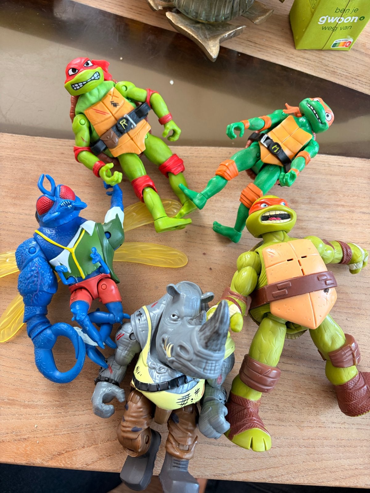 Teenage Mutant Ninja Turtles actiefiguren set, Ophalen, Gebruikt