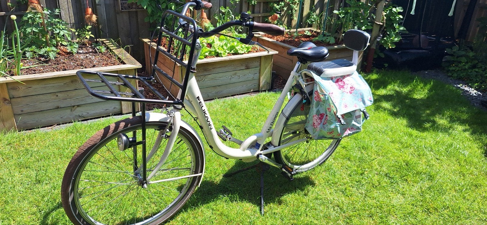 Pelican Ma Donna moederfiets, Terugtraprem, Gebruikt, Versnellingen, 50 tot 53 cm