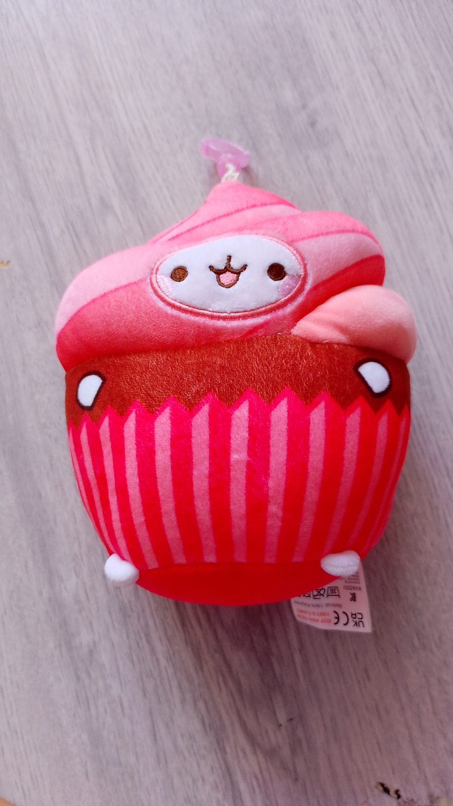 Cupcake knuffel, Ophalen of Verzenden, Zo goed als nieuw, Overige typen