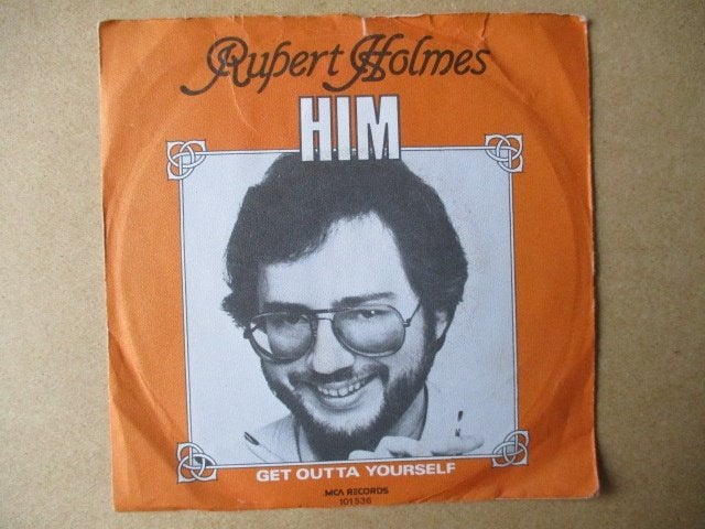 s2540 rupert holmes - him, Cd's en Dvd's, Vinyl Singles, Ophalen, Gebruikt, Overige genres