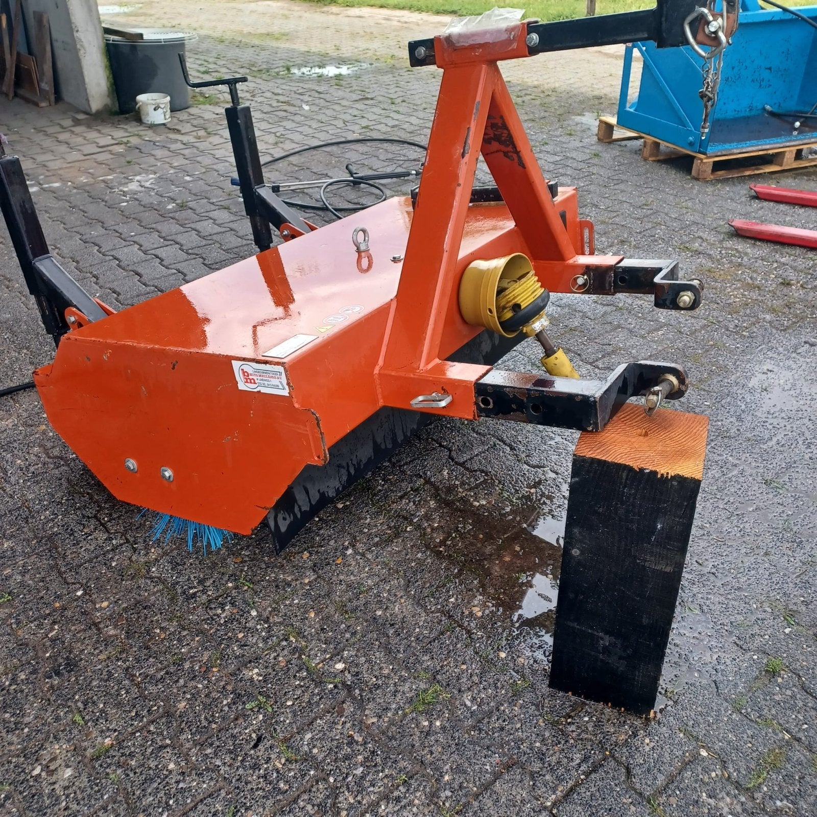 Veegmachine Hekamp 125 - Bouwjaar 2003, Ophalen