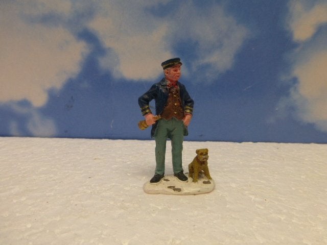 lemax captain and his first mate kerstdorp poppetje hond., Ophalen of Verzenden, Zo goed als nieuw