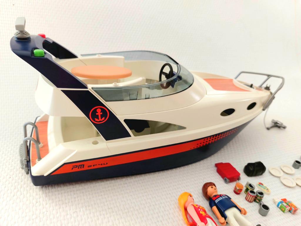 Playmobil Luxe Jacht met accessoires en figuren, Ophalen, Zo goed als nieuw, Jongen of Meisje
