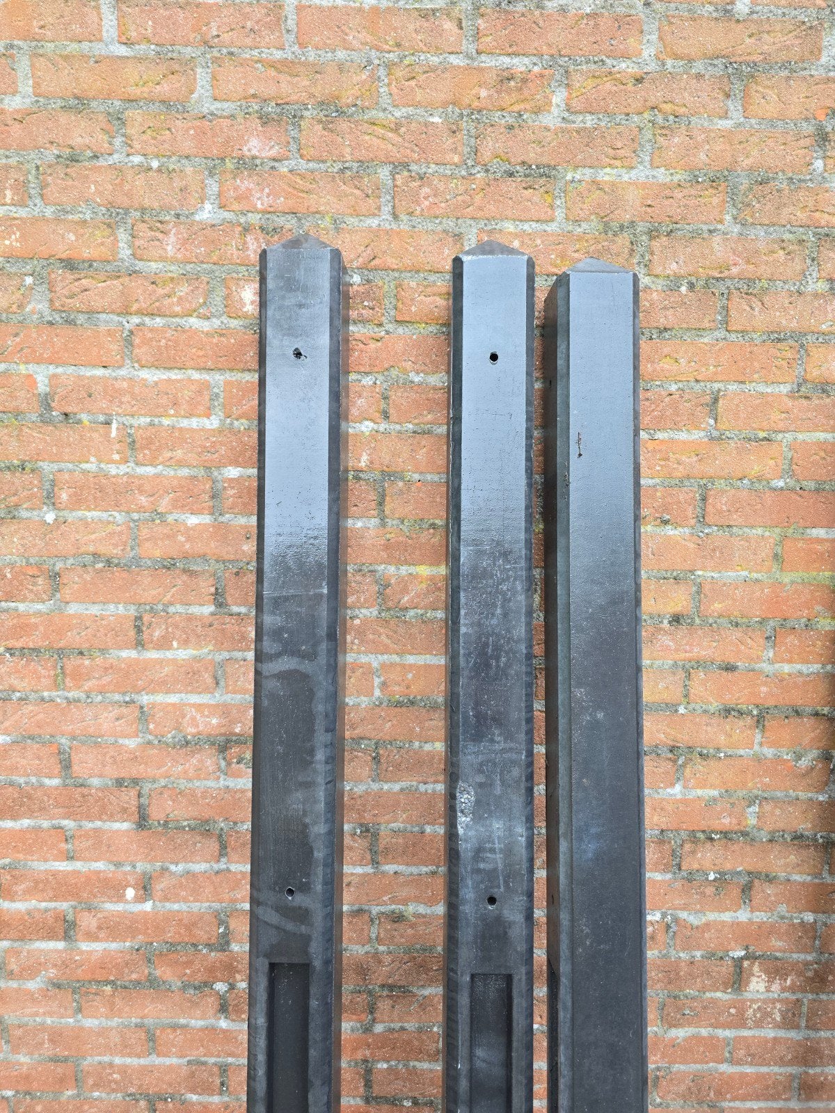 3 Betonpalen 180 cm - Keus, Ophalen, Gebruikt, 180 tot 250 cm, Palen
