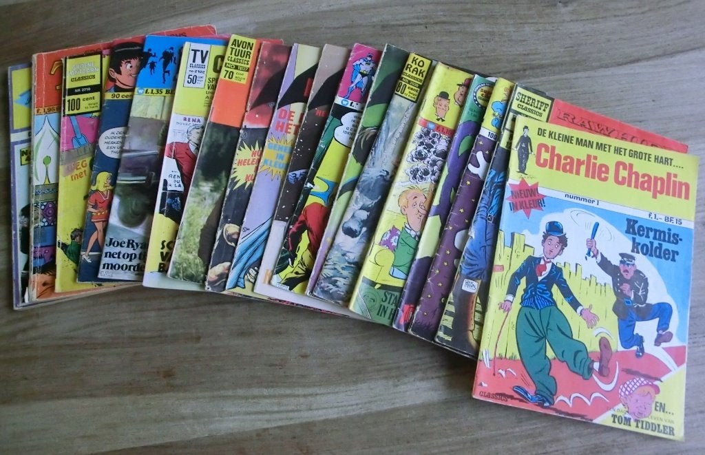 Setje van 18 verschillende classics, Meerdere stripboeken, Ophalen of Verzenden, Gelezen