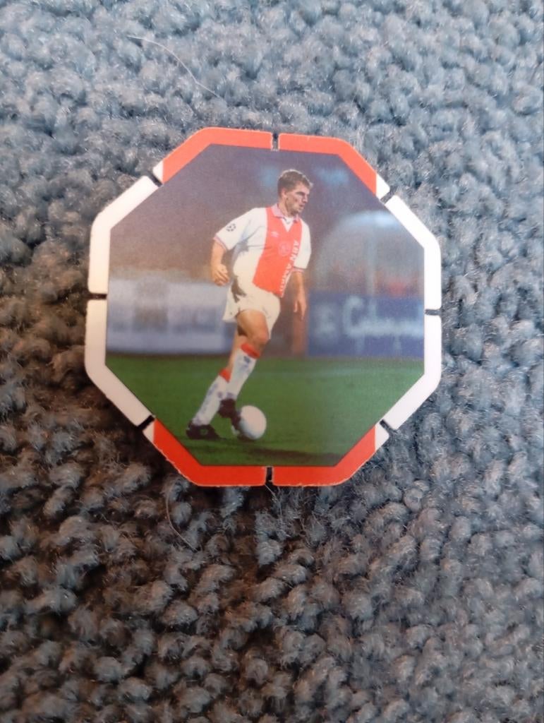 Vintage Ajax Frank de Boer Voetbal, Verzenden, Zo goed als nieuw, Ajax