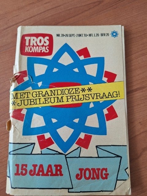 Tros Kompas 1981 Dolly Dots Andre van Duin Rubberen Robbie, Boeken, Ophalen of Verzenden, Gelezen, Muziek, Film of Tv
