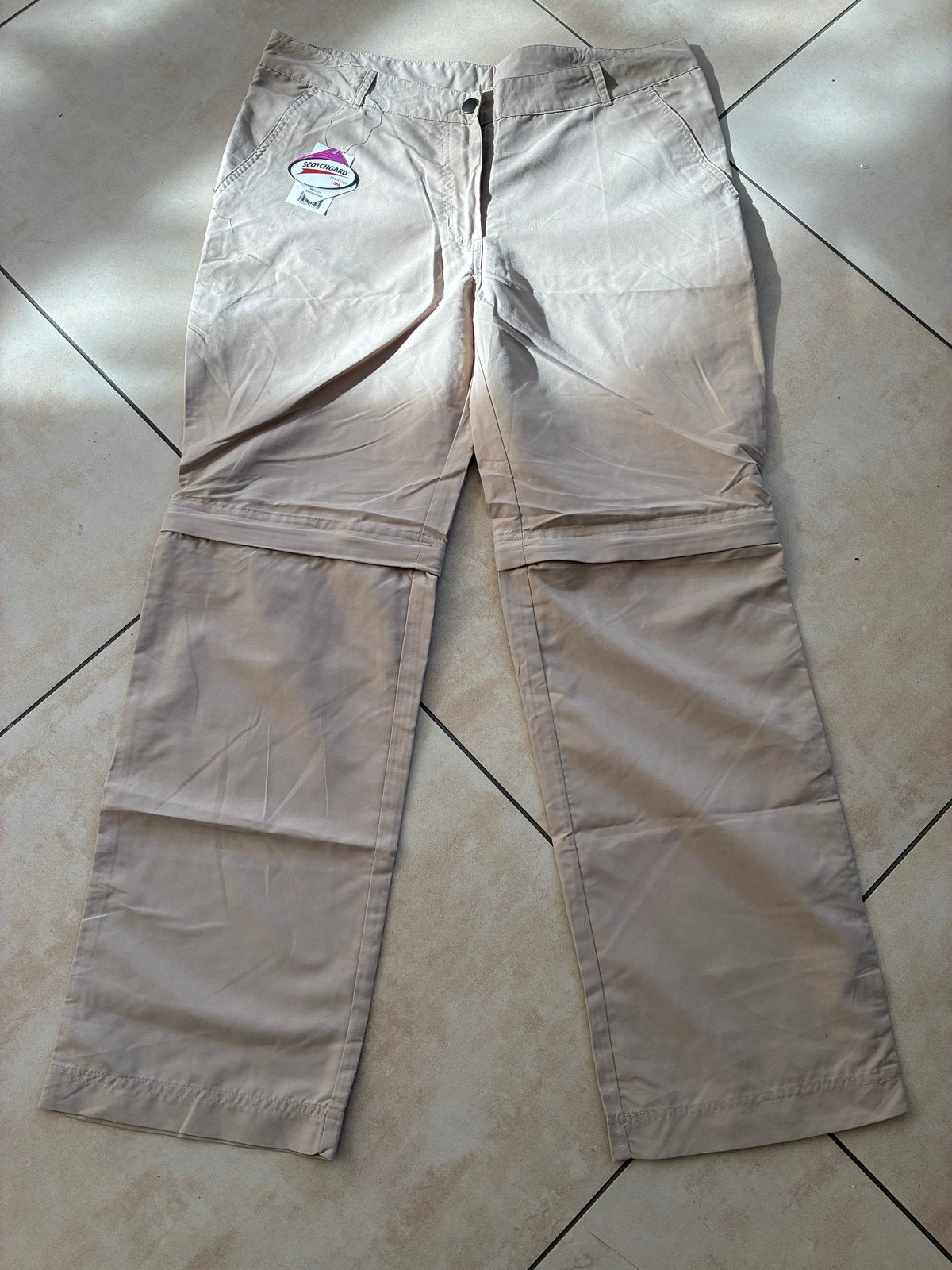 Outdoorbroek afritsbaar beige maat 40, Maat 38/40 (M), Beige, Ophalen of Verzenden, Zo goed als nieuw