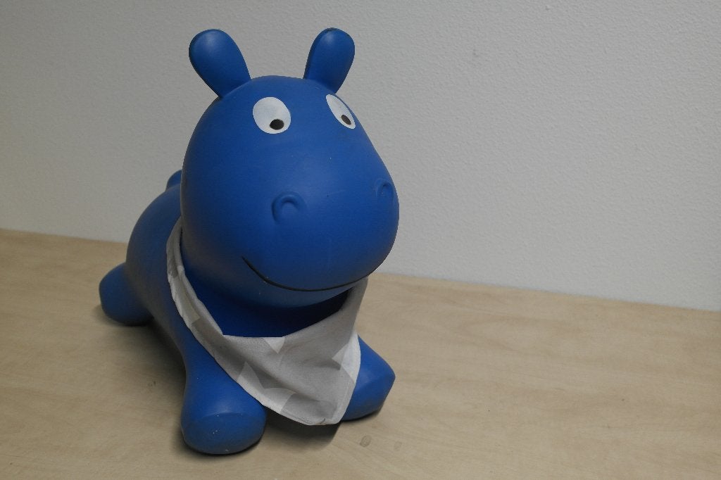 opblaasbare skippy-nijlpaard Bouncy Boing - Hankypants, Ophalen of Verzenden, Gebruikt, Overige typen