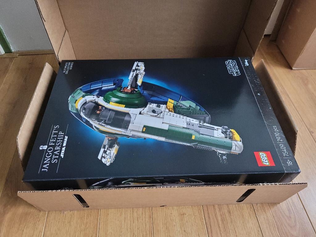 Lego Star Wars Jango Fetts Firespray-class ruimteschip 75409, Ophalen of Verzenden, Nieuw, Complete set, Lego