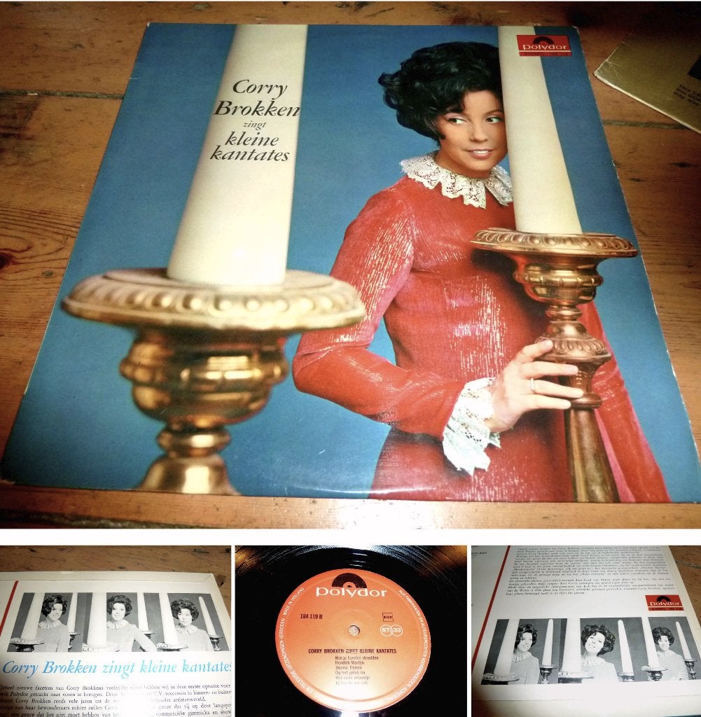 lp Corry Brokken zingt kleine kantates - fraaie LP - mooie, Ophalen of Verzenden, LP