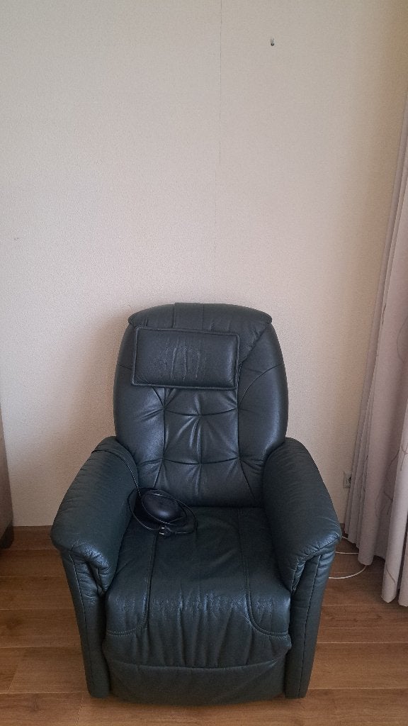 Stoel verstelbaar, Ophalen, Gebruikt, Overige kleuren, Leer