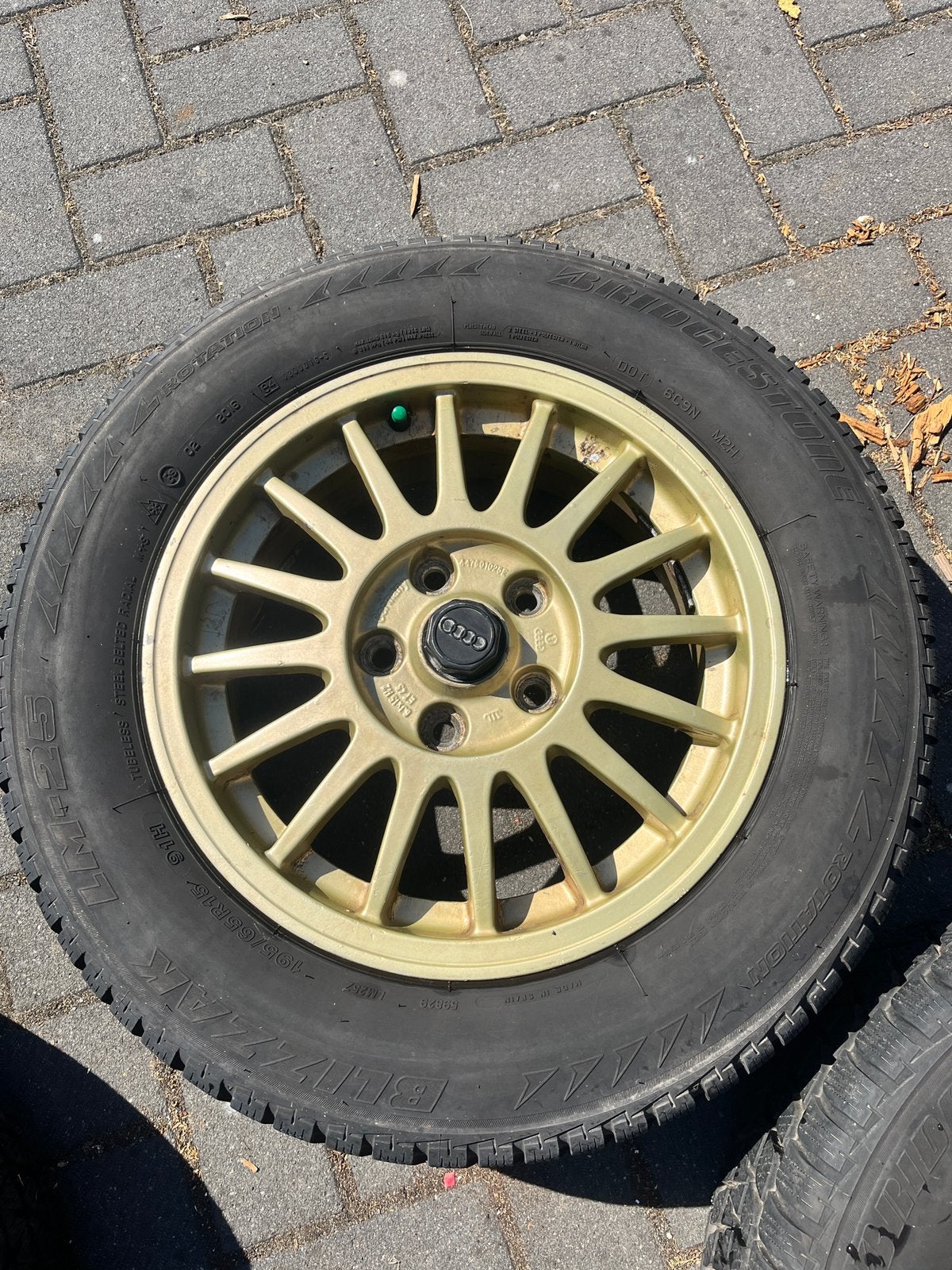 4x Audi Ronal velgen 15 inch 6Jx15 ET35 oldtimer classic, Ophalen of Verzenden