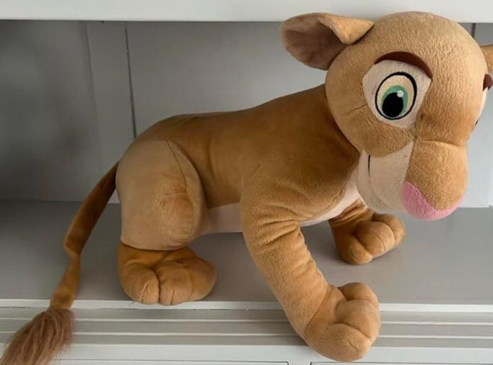 Disney knuffel the lion king Nala, groot formaat, Ophalen of Verzenden, Zo goed als nieuw, Overige typen