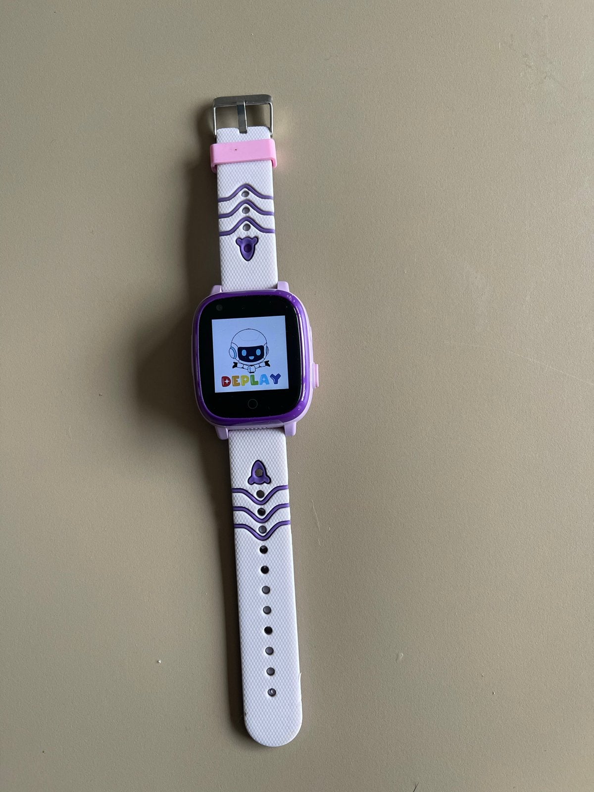 Deplay 4G GPS smartwatch, Ophalen of Verzenden, Zo goed als nieuw, Paars, Jongen of Meisje