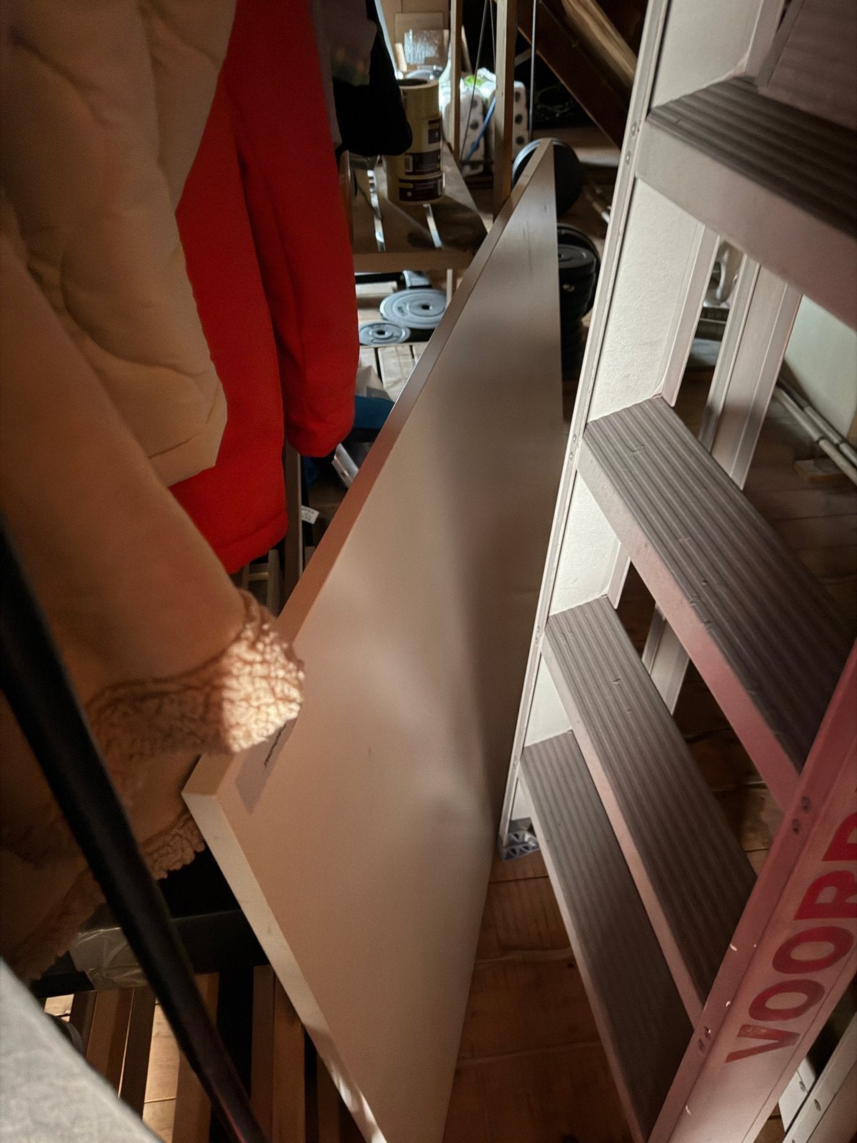 IKEA Trotten verstelbaar bureau 200x80, Ophalen, Gebruikt