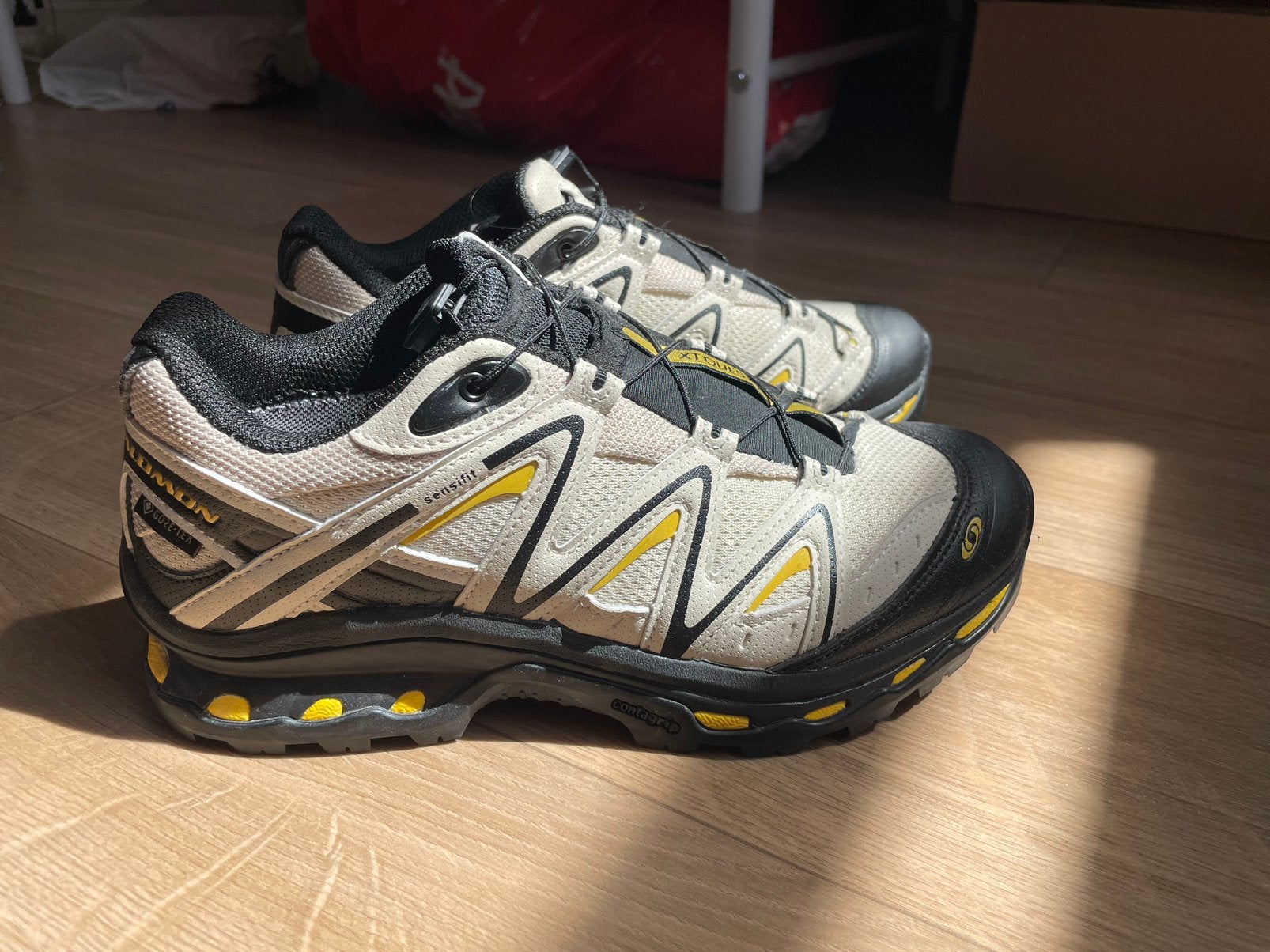 Salomon XT quest GTX , PERFECT CONDITION, size 38 2/3, Ophalen of Verzenden, Nieuw, Zwart, Sneakers of Gympen