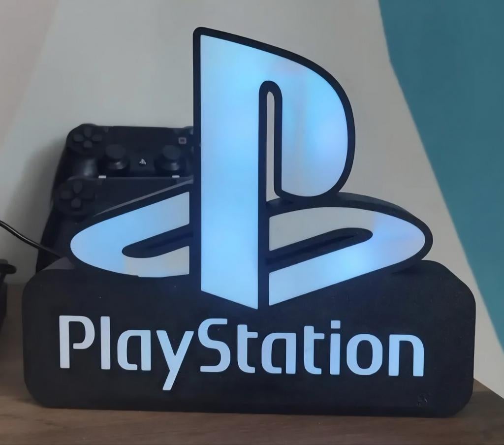 PlayStation Logo Licht - Decoratieve LED Lamp, Ophalen of Verzenden