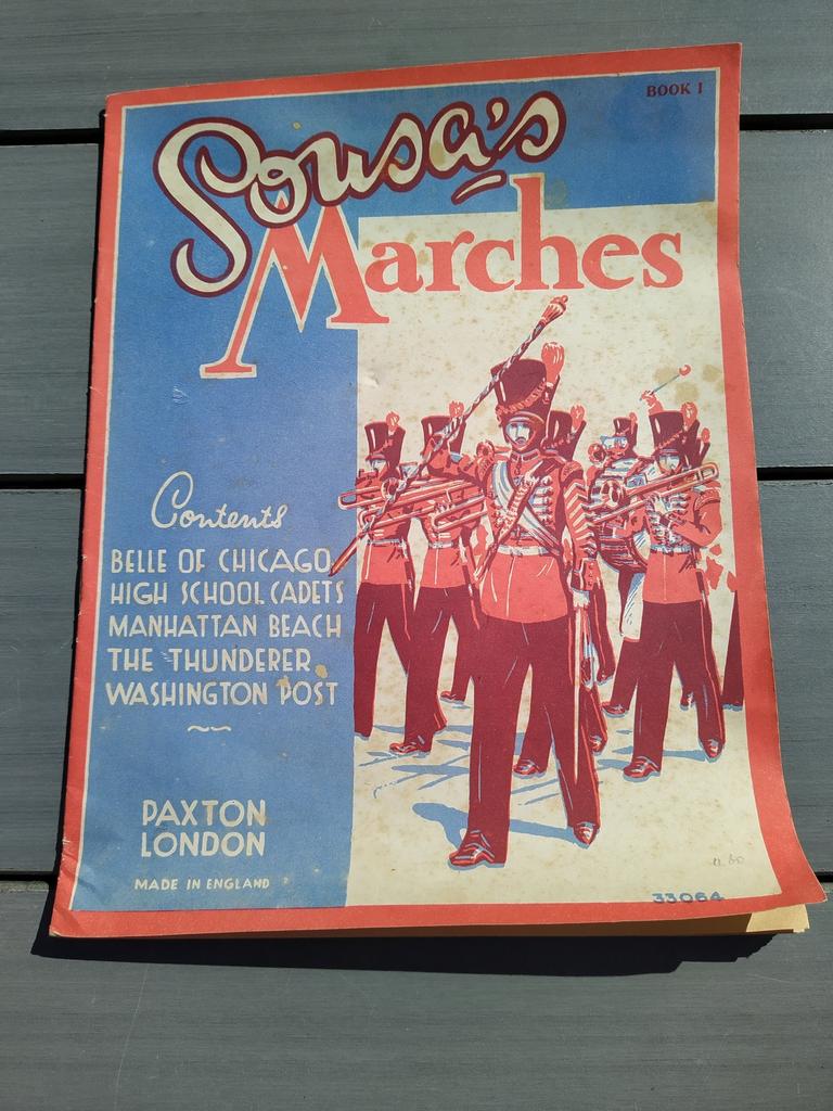 Sousa’s Marches, uitgegeven door Paxton., Muziek en Instrumenten, Ophalen of Verzenden, Gebruikt