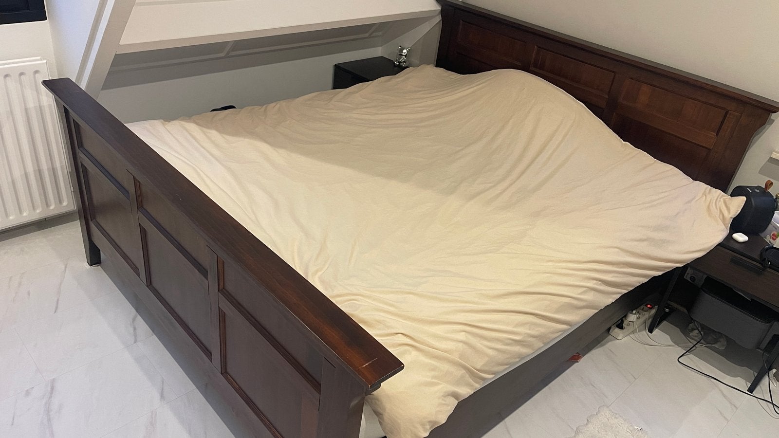 Tweepersoons matras 160x200 - Slechts 1,5 jaar oud, Huis en Inrichting, Tweepersoons, Ophalen of Verzenden, Zo goed als nieuw
