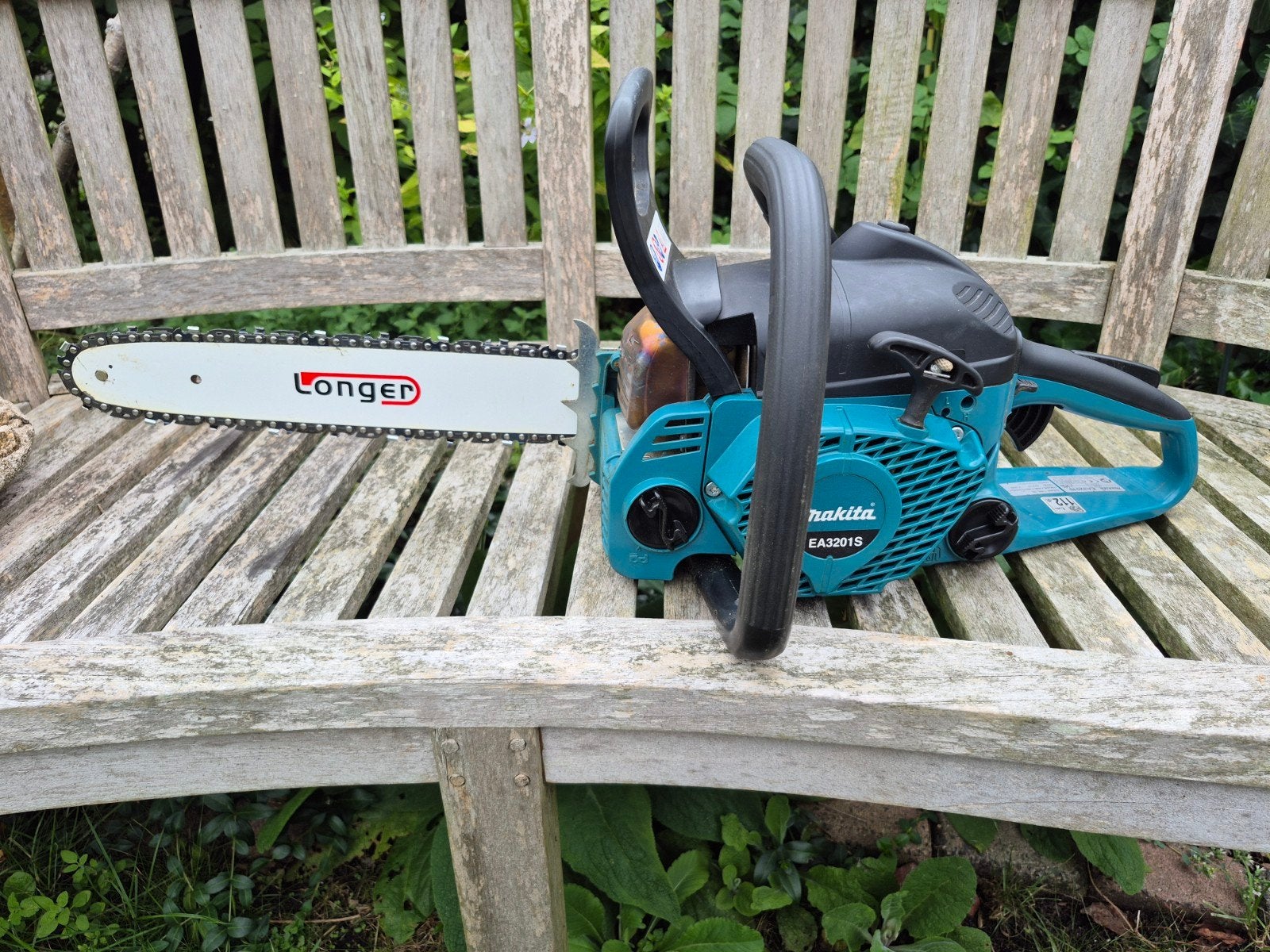 Makita EA3201S Motor Kettingzaag met Accessoires, Tuin en Terras, Handzagen, Ophalen, Gebruikt, Overige typen, Makita
