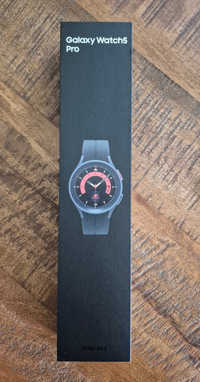 Samsung galaxy Watch5 Pro, Ophalen of Verzenden, Zo goed als nieuw, Zwart, Android