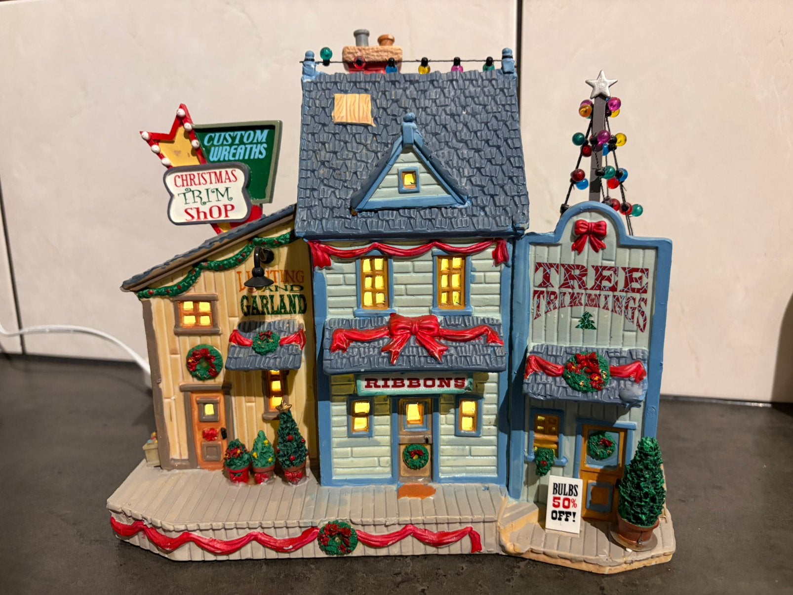 Lemax The Christmas Shop, Ophalen of Verzenden, Gebruikt
