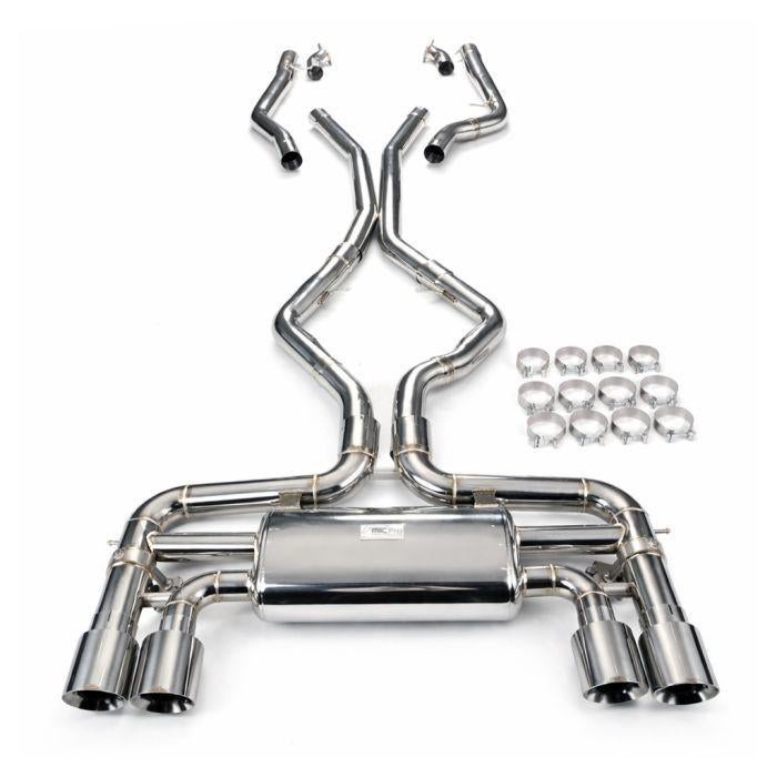 Uitlaat rvs catback kleppensysteem BMW X5M F85 S63 15 - 19, Auto diversen, Tuning en Styling, Ophalen of Verzenden, PERFORMANCE-EXHAUST.NL