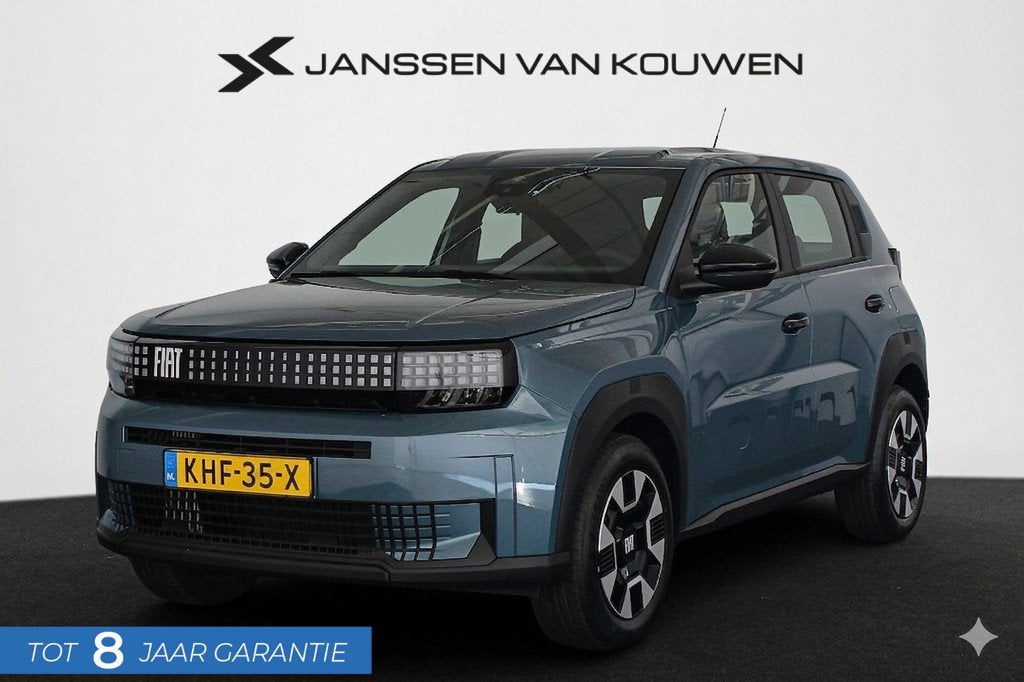 Fiat Grande Panda 1.2 Hybrid ICON / Carplay / Airco / 2+6 Ja, Auto's, Fiat, 12 maanden, Stof, 600 kg, Origineel Nederlands