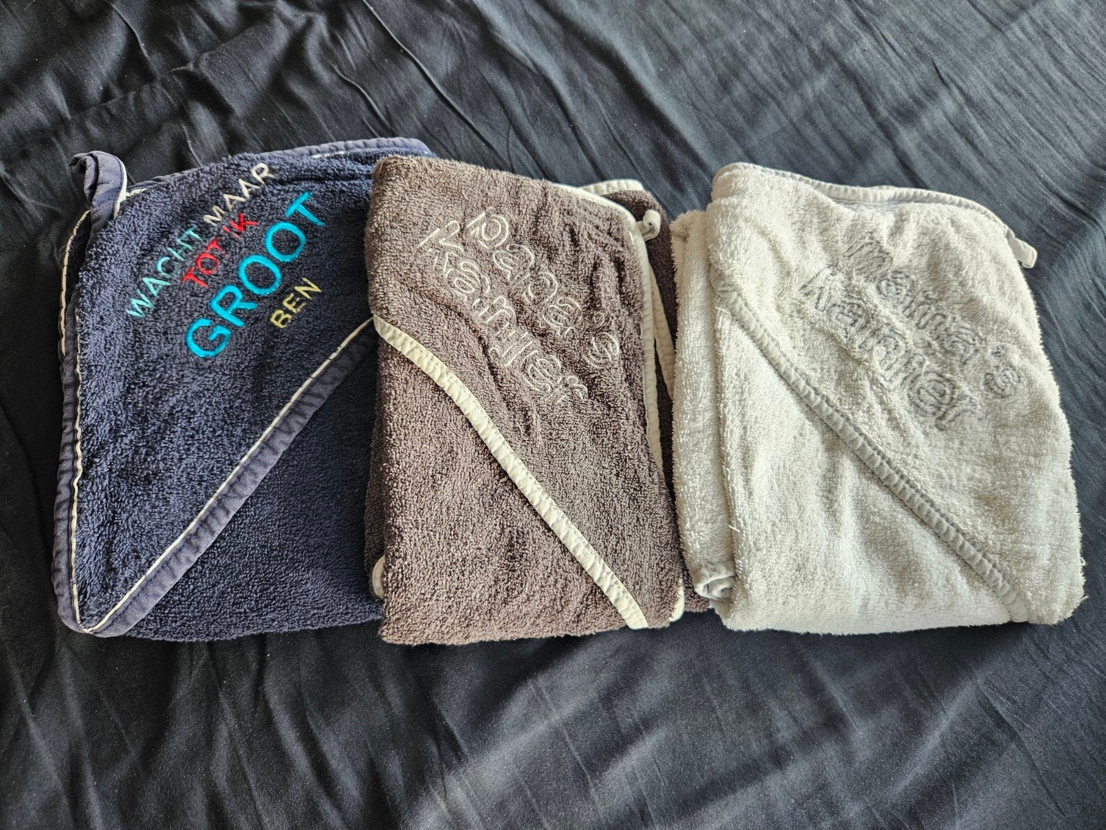 3x badcape wikkeldoek wikkeldeken, Ophalen of Verzenden, Overige typen