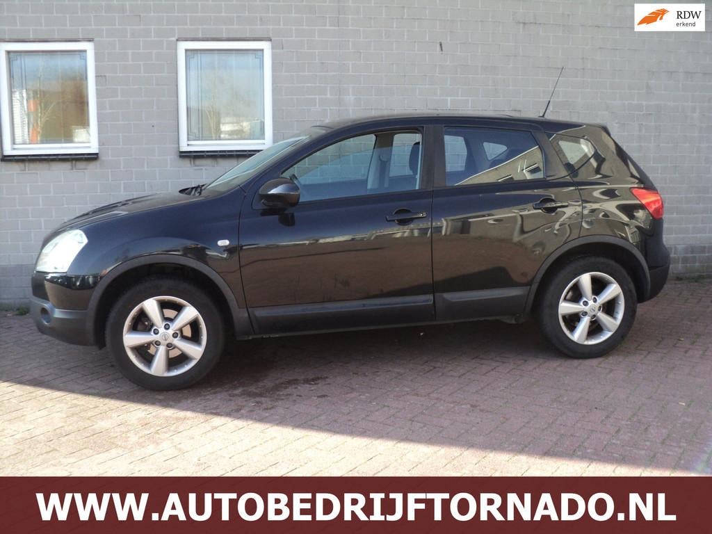 Nissan Qashqai 2.0 Acenta Panoramadak bj2009, Auto's, Nissan, Voorwielaandrijving, Gebruikt, 4 cilinders, Zwart